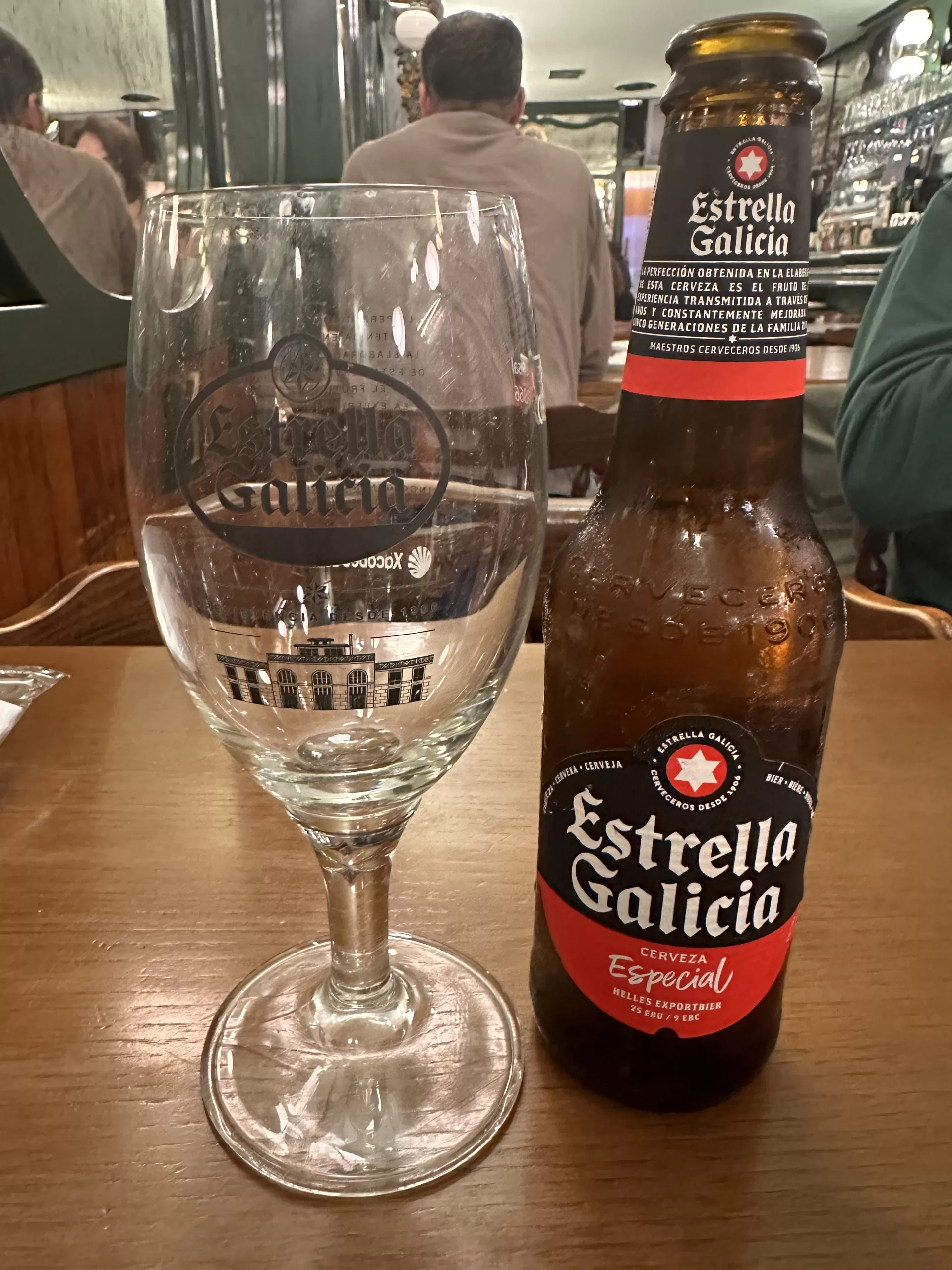 Estrella Galicia en Santiago de Compostela