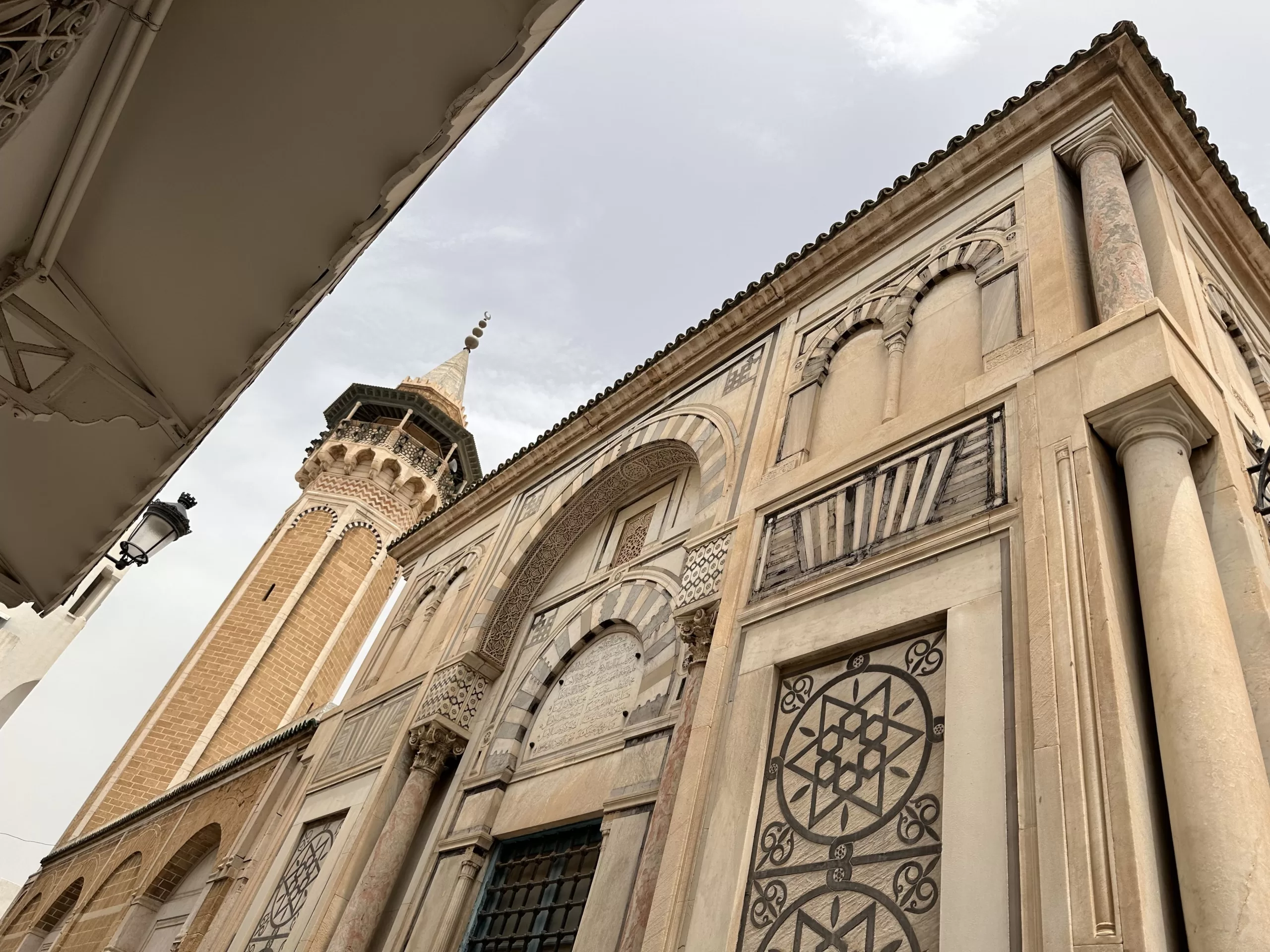 Minarete de la Mezquita Hammouda Pacha - 20 Lugares turísticos en Túnez