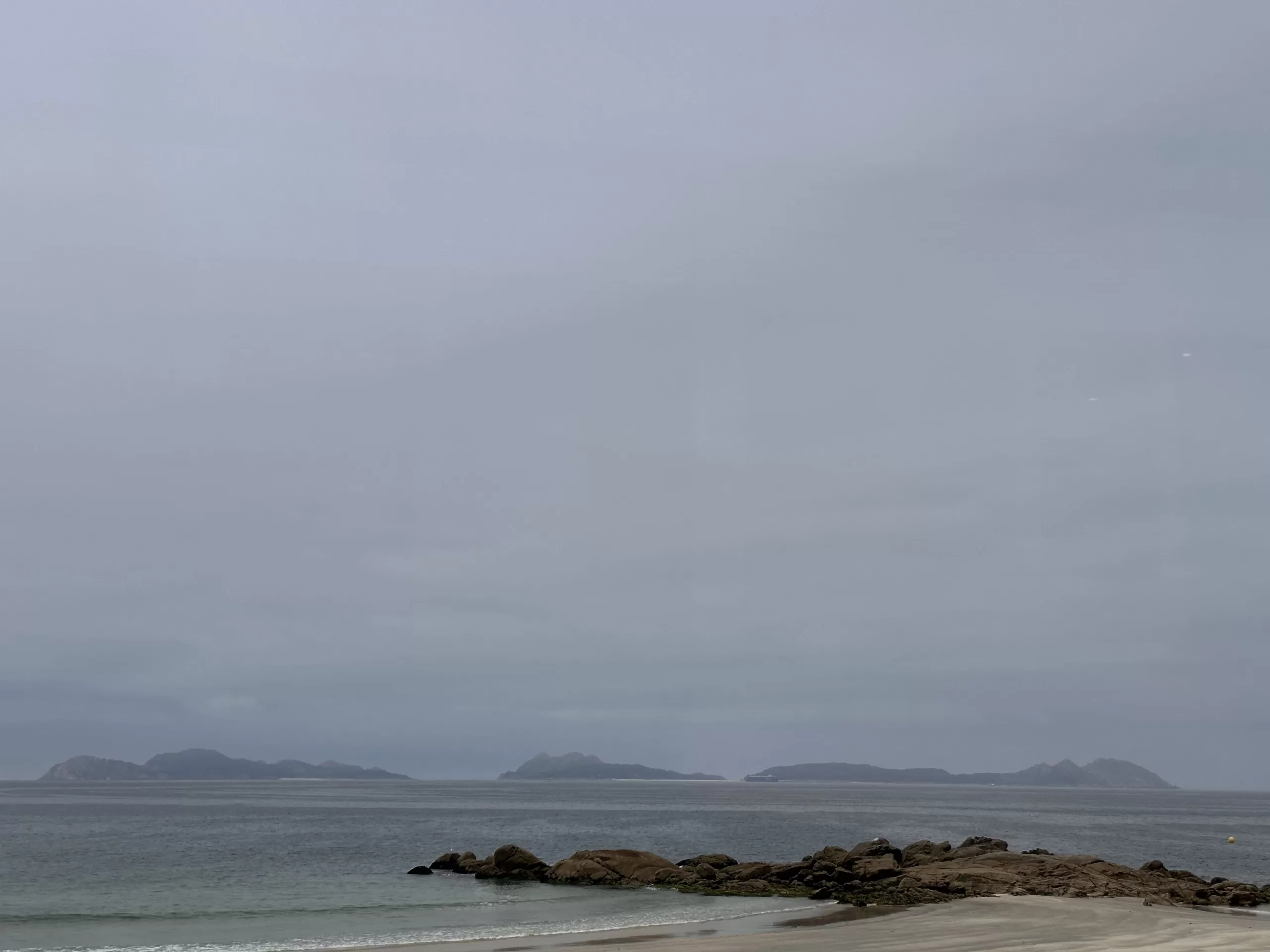 Una de las mejores playas de Vigo en Galicia, España