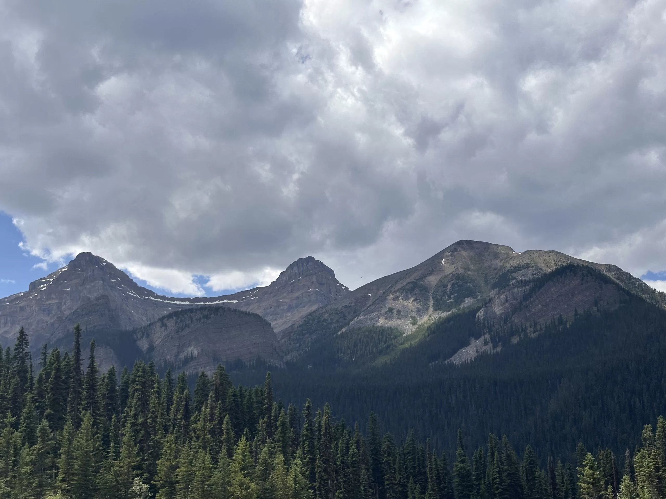 Montañas de Alberta Canadá