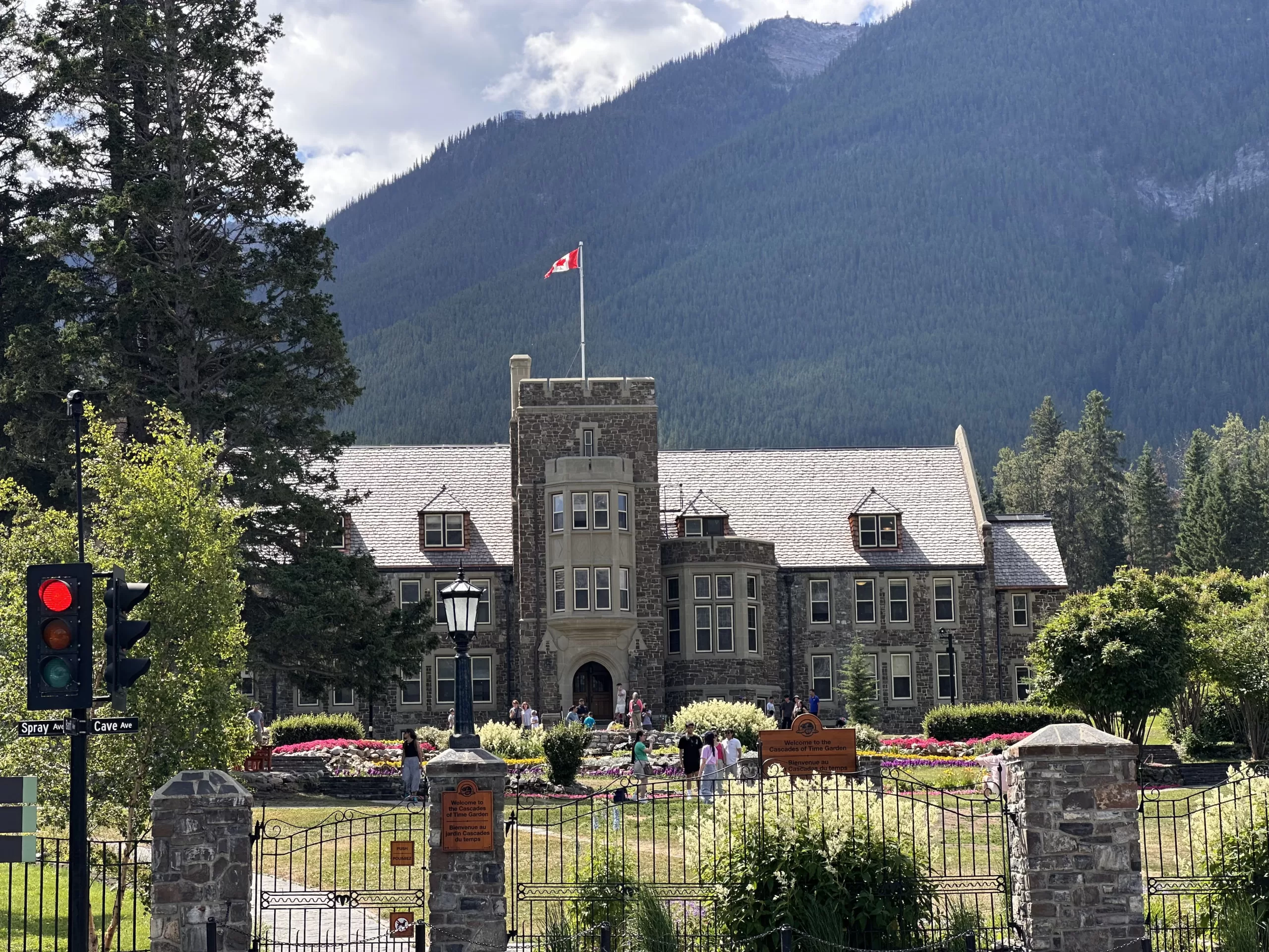 Visitando la localidad de Banff