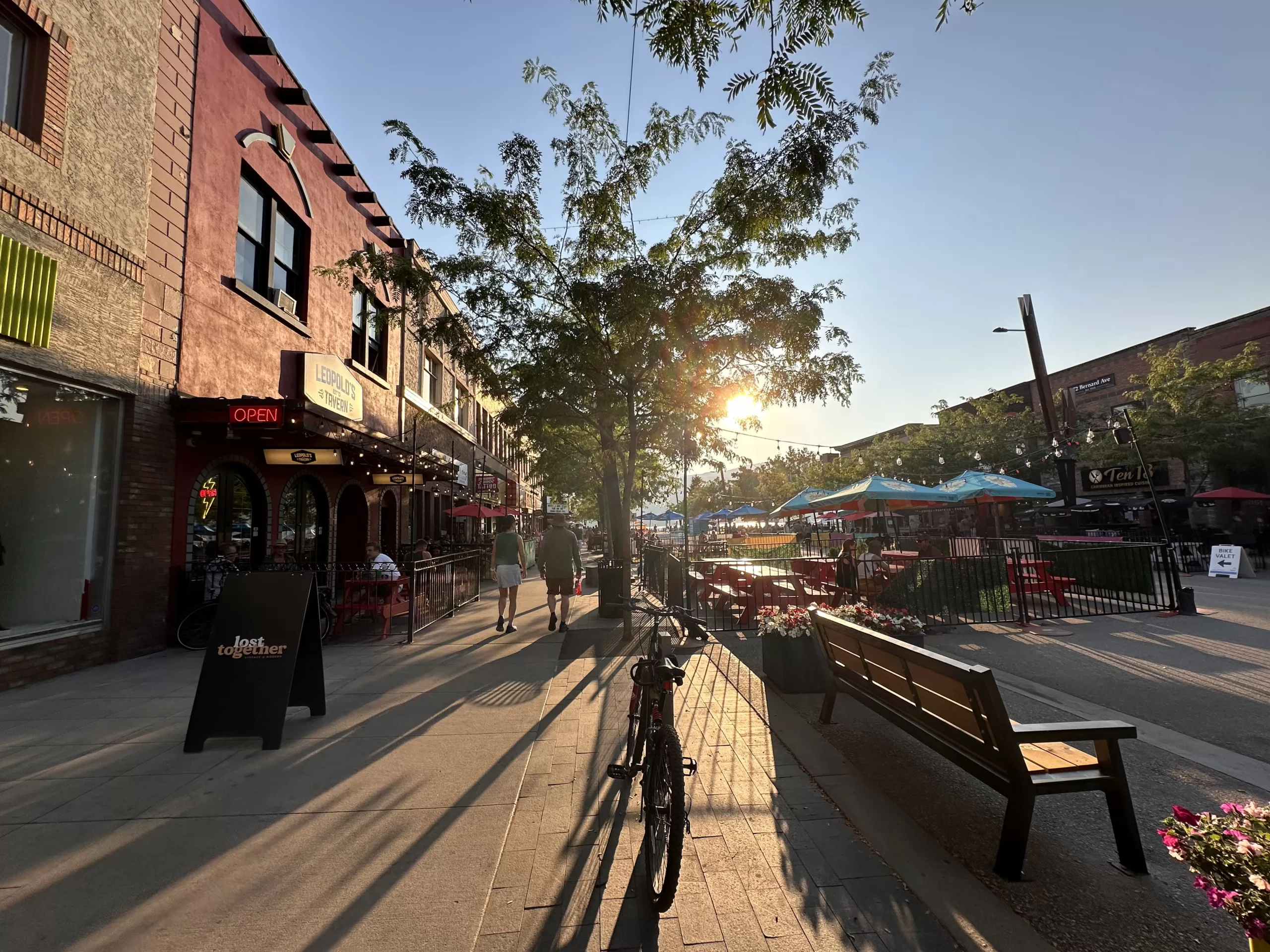 Recorre el Downtown de Kelowna