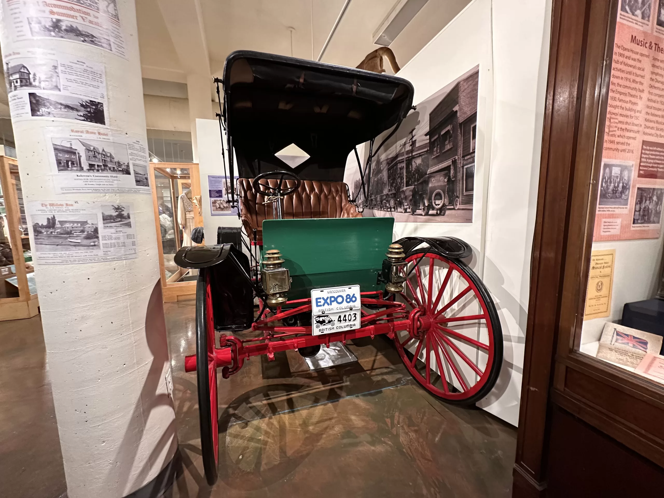 Interesante museo en Kelowna