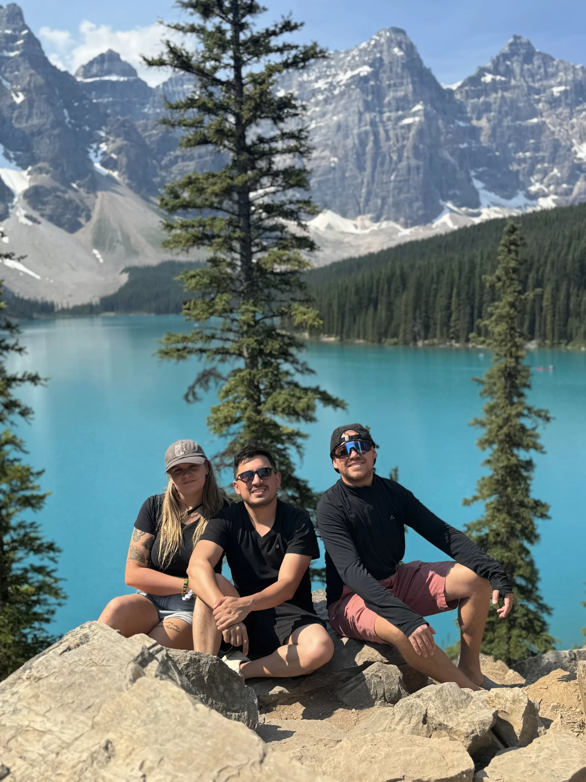 Visitar el Lago Moraine en Canadá